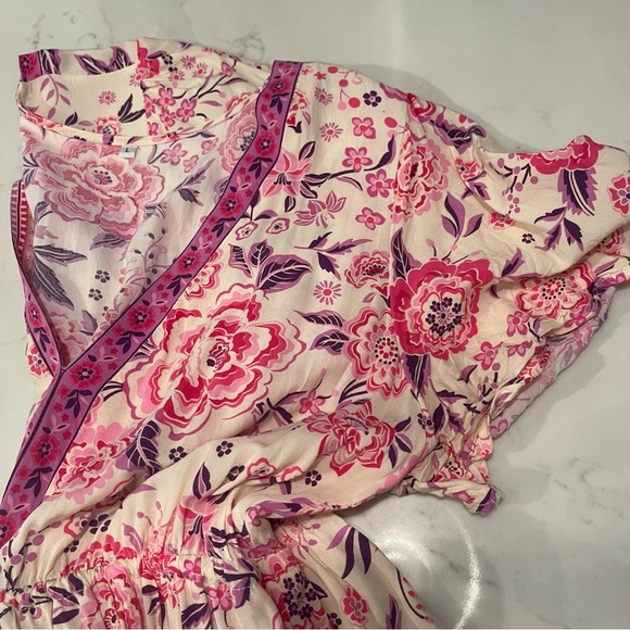 🎉HOST PICK🎉 SHEIN pink floral print mini dress - Picture 13 of 13